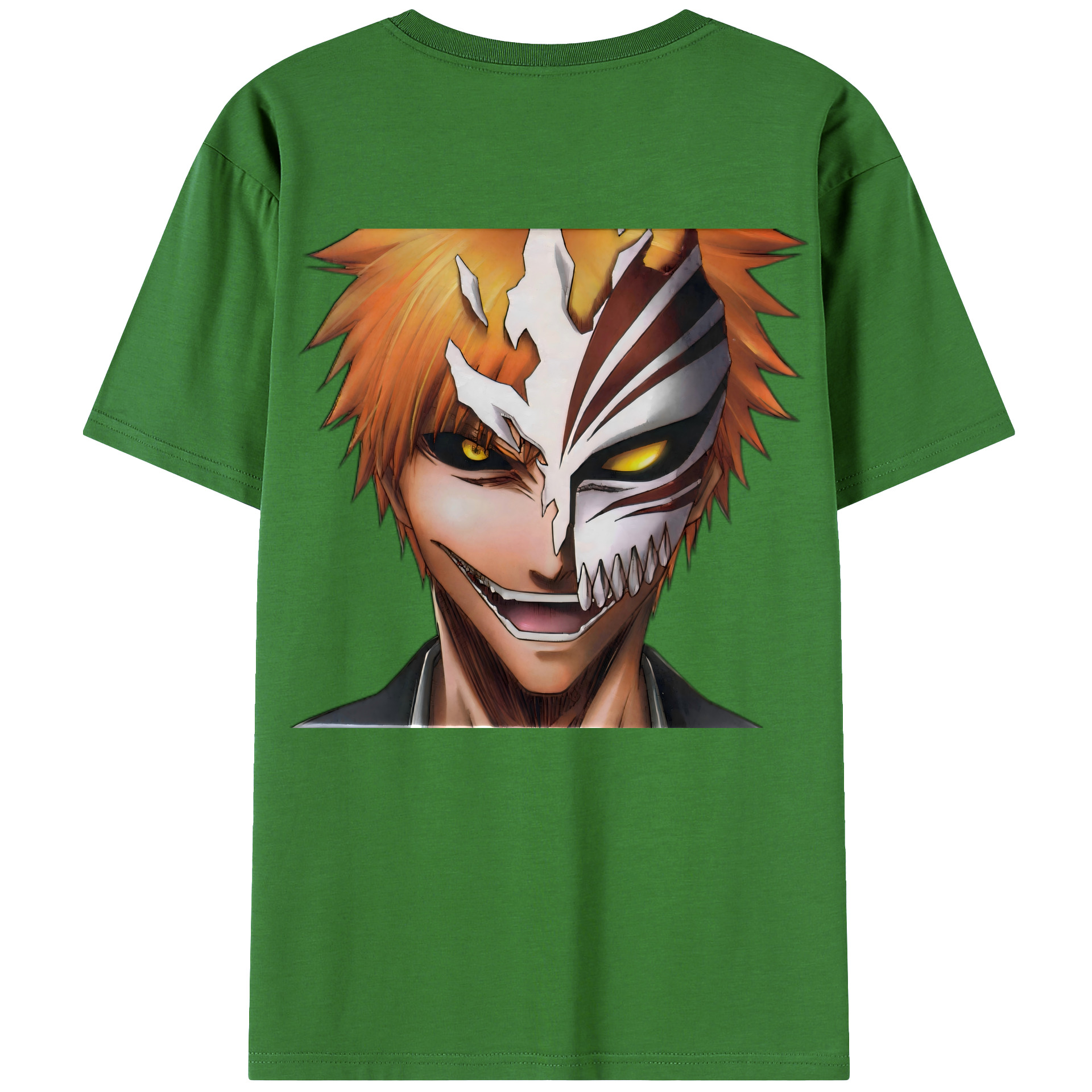 （画像用） ブリーチ 黒崎一護（くろさき いちご）BLEACH Kurosaki Ichigo レディース半袖Tシャツ(バックプリント)